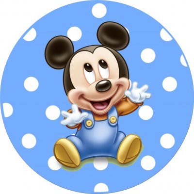 Jedlý papír MICKEY MOUSE - BABY ● Určení: Obrázek na dort – Hledejceny.cz
