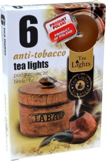 Admit Tea Lights Anti-Tobacco 6 ks od 18 Kč - Heureka.cz