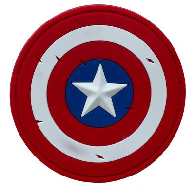 ARMED PATCHES Nášivka Shield of Captain America – Zboží Dáma ARMED PATCHES Nášivka Shield of Captain America – Zboží Dáma