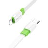 usb kabel Borofone BX89 Union - typ C na Lightning - PD 20W, 1m, bílo-zelený