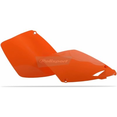Polisport Boční číslové tabulky 8600300003 pár KTM oranžová – Zboží Mobilmania