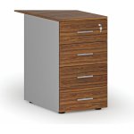 Primo Gray 4 zásuvky šedá + ořech – Hledejceny.cz