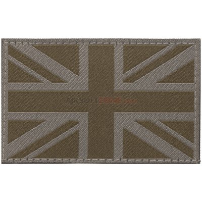 Nášivka Claw Gear vlajka Velká Británie - olivová – Zboží Dáma
