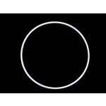 Plastový kruh na lapač snů 11cm – Zboží Dáma