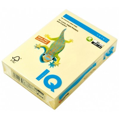 Barevné papíry IQ Color CR20 A4 120 g chamois balení 250 lst. – Hledejceny.cz