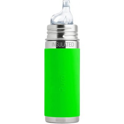 Pura Nerezová netekoucí termoláhev s pítkem Green 260 ml – Zboží Mobilmania