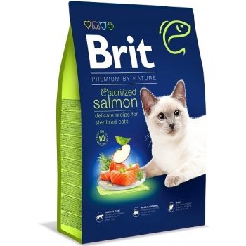 Brit Premium by Nature Cat Sterilized Salmon 0,8 kg