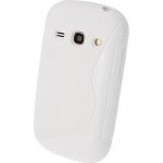 Pouzdro S-Case Samsung S6810 / Galaxy Fame Bílé – Zboží Mobilmania