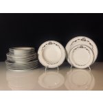 Rudolf Kämpf Jídelní souprava Sabina s platinovým pásk 24 dílná – Hledejceny.cz