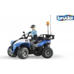 Bruder 63010 Policejní čtyřkolka s figurkou 1:16 – Zboží Dáma