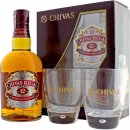 Chivas Regal 12y 40% 0,7 l (dárkové balení 2 sklenice)