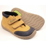 Fare Bare dětské celoroční boty A5121281 s modrým okopem žluté – Zboží Mobilmania