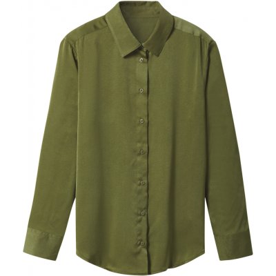 esmara Dámská saténová blůza zelená – Sleviste.cz