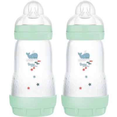 Mam Dětská antikoliková láhev Easy Start mátová 2 x 260 ml – Sleviste.cz