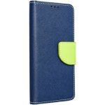 Fancy Diary flipové Huawei P8, modrá/limetková – Zboží Mobilmania