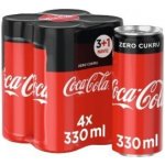 Coca Cola Zero 4 x 330 ml – Sleviste.cz