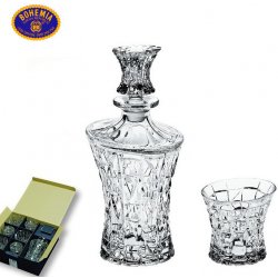 Crystal Bohemia Sklenice na whisky PATRIOT 200 ml 6ks