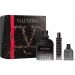 Valentino Born In Roma Uomo EDT 100 ml + EDT 15 ml + EDT 4 ml dárková sada – Hledejceny.cz