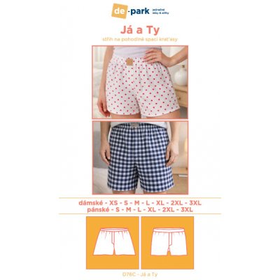 de-park Papírový střih - Já a Ty vel. XS-XXXL – Hledejceny.cz