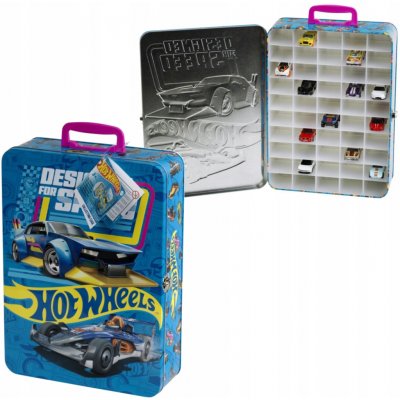 Klein 2881 Hot Wheels kufřík na 50 autíček – Sleviste.cz