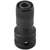 Příslušenství k vrtačkám Adaptér rázový čtyřhran 1/2" na šestihran 1/4", GRAPHITE z 1/2'' čtyřhran na 1/4'' Hex, balení 1 ks