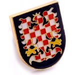 Odznak (pins) Moravská orlice 2,2 x 1,7 cm - barevný-černý – Zbozi.Blesk.cz