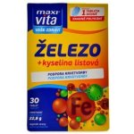 Vitar Maxi Vita Železo+kyselina listová 30 tablet – Hledejceny.cz