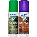 Nikwax Twin Nubuck & Suede Spray + Footwear Cleaning Gel Brush 2 x 125 ml – Zboží Mobilmania