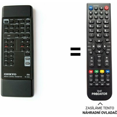 Dálkový ovladač Predátor Onkyo A-911 hifi, Onkyo RC-199S, RC-200S, RC-205S, RC-207S, RC-250S – Hledejceny.cz