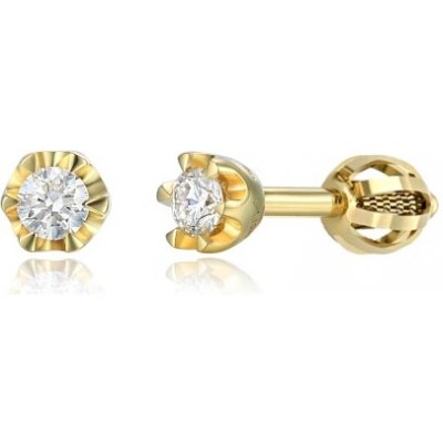 Gems Peckové náušnice Velisse, žluté zlato s brilianty, 585-38-3-1585.0Z00.0.00.HSI1.000.05 – Zboží Dáma