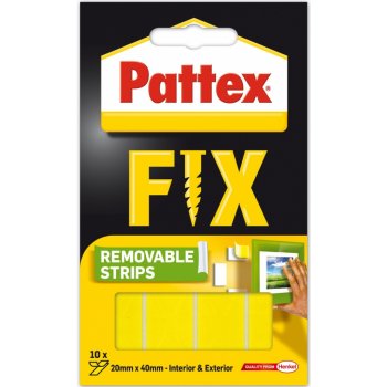 Pattex Super Fix lepicí proužky 4 cm x 2 cm/10 ks