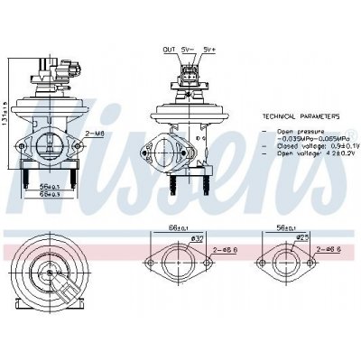 AGR-Ventil NISSENS 98480 – Hledejceny.cz