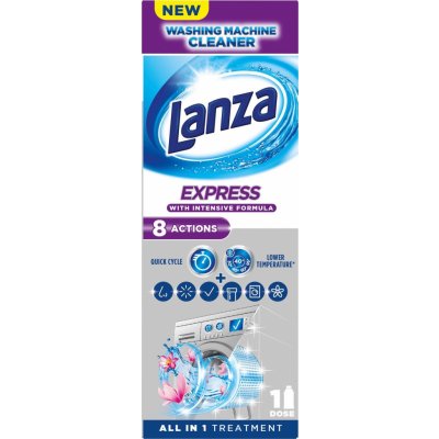 Lanza Express 8 Actions Fresh čistič pračky 250 ml – Zboží Mobilmania