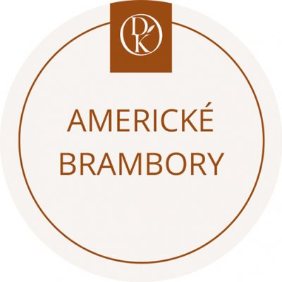 Davídkovo koření Etiketa Americké brambory béžová průměr 4,5 cm 1 ks – Zboží Mobilmania