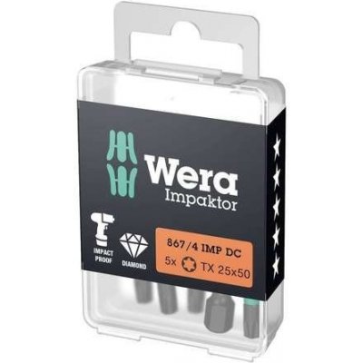 Wera TX 25x50 sada 5 ks 057665 – Zbozi.Blesk.cz