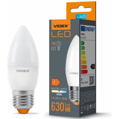 LED žárovka LED E27 7W 630lm 4000k Neutrální bílá VIDEX – Hledejceny.cz