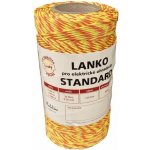 Lanko STANDARD pro el. ohradník 3x0 20 mm Niro žluto oranž. 250 m – Hledejceny.cz