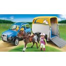 Playmobil 5223 AUTO S PŘÍVĚSEM PRO KONĚ