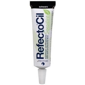 Refectocil Sensitive Eyelash & Eyebrow Tint barva na řasy a obočí Black 15 ml