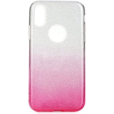 Pouzdro Shining case Apple iPhone 11 čiré-růžové