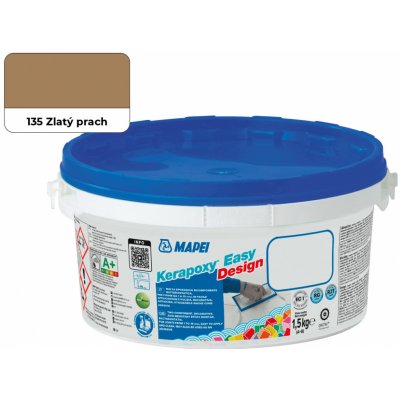 Mapei Kerapoxy Easy Design 135 zlatý prach (1,5kg) – Hledejceny.cz