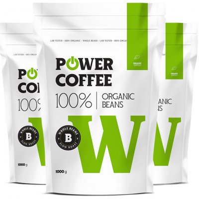 Powerlogy Organic Coffee 1 kg Triple Pack