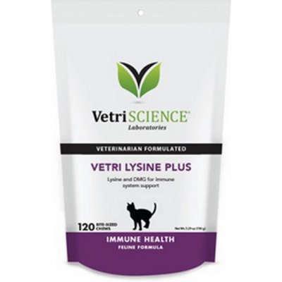 VetriScience Lysine Plus doplněk pro podporu imunity pro kočky 120 g – Zboží Mobilmania