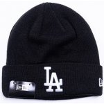 New Era Essential Cuff Knit Los Angeles Dodgers black Optic white – Hledejceny.cz