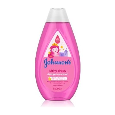 Johnson's Shiny Drops jemný šampon pro děti 500 ml
