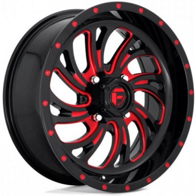 Fuel Utv D642 Kompressor 7X20 4X156 ET13 gloss black red tinted clear – Hledejceny.cz