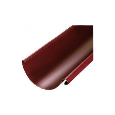 Evromat Okapový žlab 250 mm 4 m RAL 3009 červený – HobbyKompas.cz