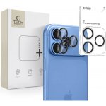 Tech-Protect Camring Fit+ ochrana fotoaparátu pro iPhone 18 Pro / 18 Pro Max - Čirá – Zboží Živě