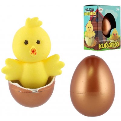 Teddies Vejce líhnoucí a rostoucí kuřátko v krabičce 8 x 10,5 cm 12 ks – Hledejceny.cz