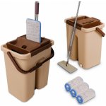 Cenocco CC-9070 Plochý mop s kbelíkem Bucket Brown – Hledejceny.cz